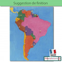 Carte Amérique du sud