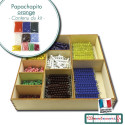 Boite pour la table de Pythagore Montessori en perles