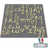 Grand alphabet mobile en bois
