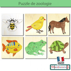 Puzzles de zoologie en...