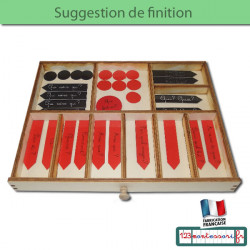 Grammaire : Boite pour les flèches de fonction Montessori