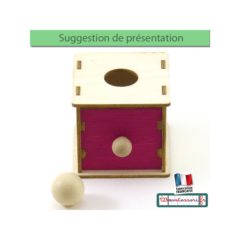 Boite d'encastrement, permanence de l'objet à tiroir Nido en kit