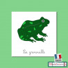 Nomenclatures de la grenouille