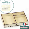 Plateau rangement cartes classifiées (nomenclatures)