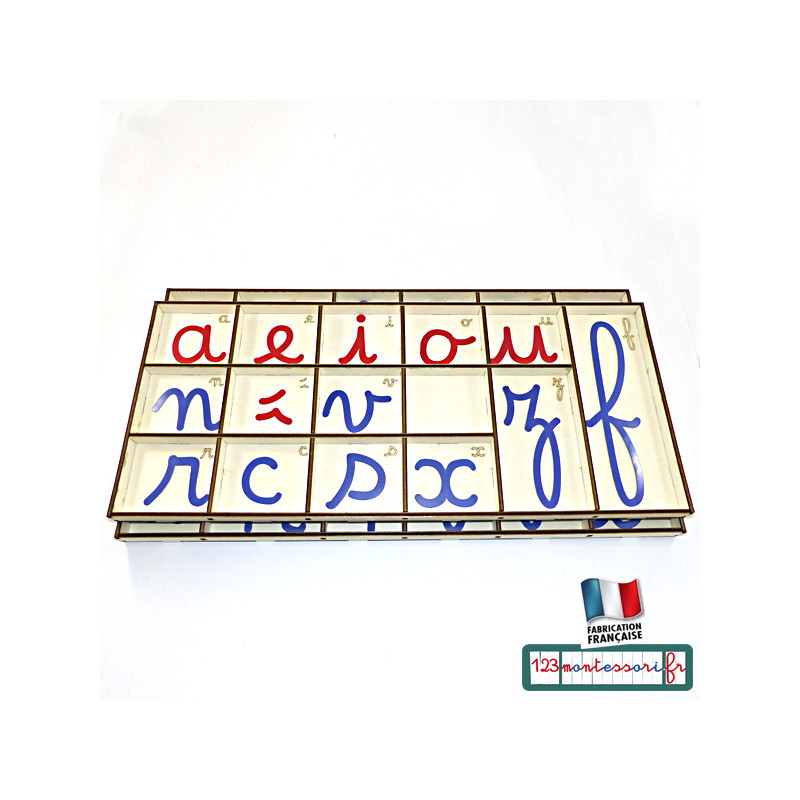 Grand alphabet montessori