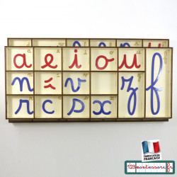 Grand alphabet mobile fabrication française (environ 210 lettres)