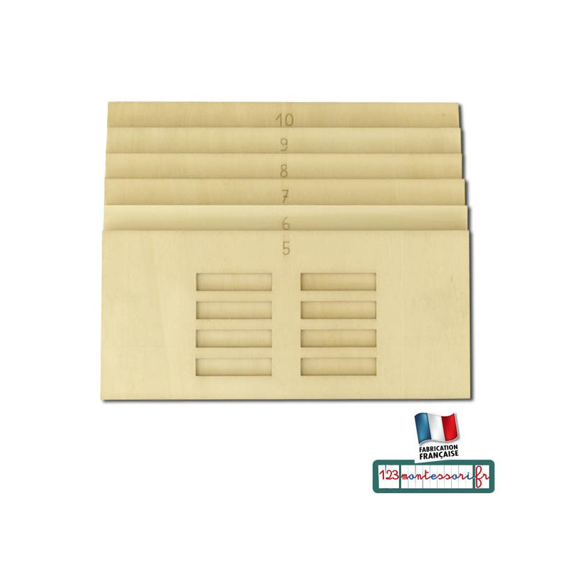 Compléments à ... avec les réglettes cuisenaire