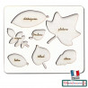 Puzzle feuilles d'arbre