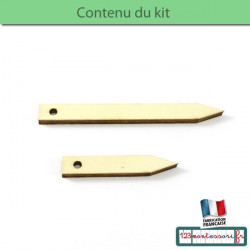aiguilles de la petite horloge Montessori avec aiguilles mobiles