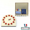 Petite horloge Montessori avec aiguilles mobiles