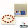 Petite horloge Montessori avec aiguilles mobiles
