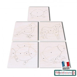 Zoologie 5 puzzles...