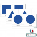 Carte pour le cabinet de géométrie (scripte bleu)