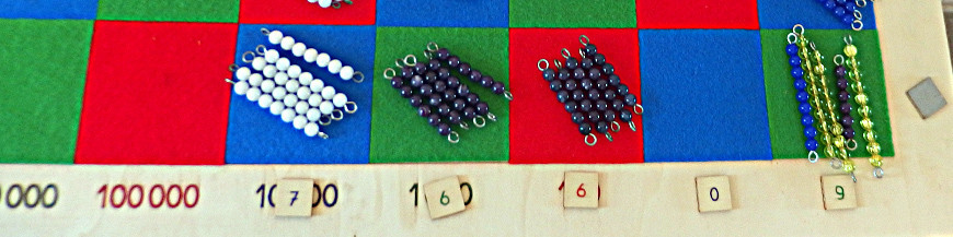 Perles à compter Montessori