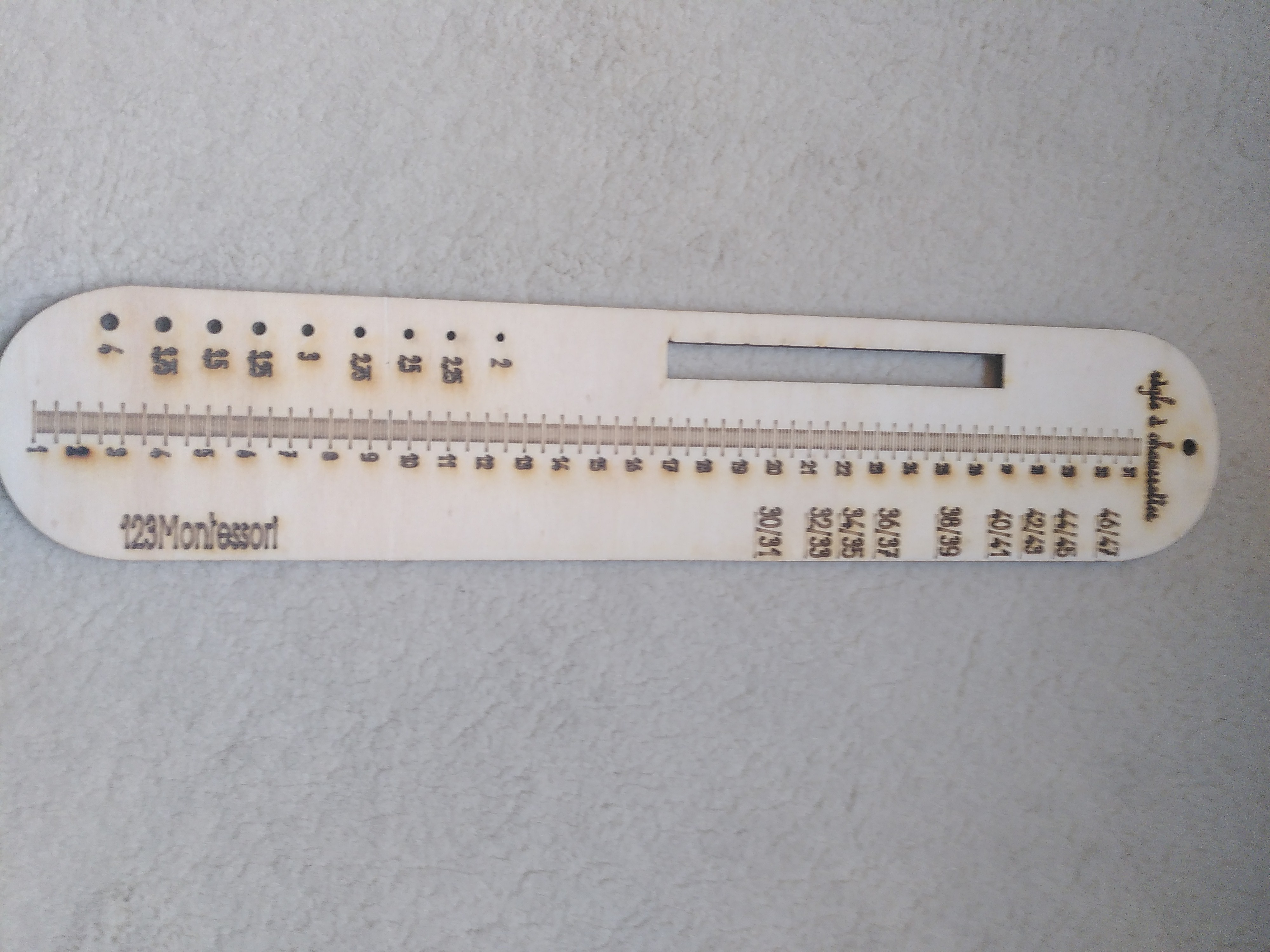 Règle à chaussettes